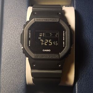 G-Shock DW-5600 Black – Rugged Watch – Works Perfect – Houston TX